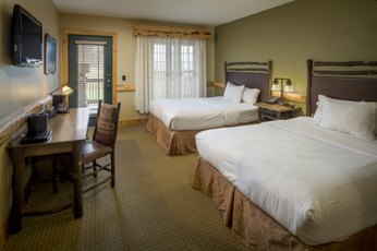 Traditional Hope Lake Lodge Room