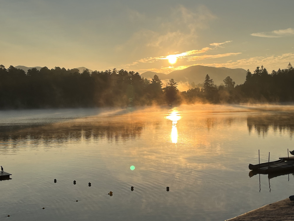 Sunrise at Mirror Lake
